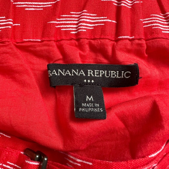 Banana Republic Factory Orange Red Skirt - Picture 4 of 4